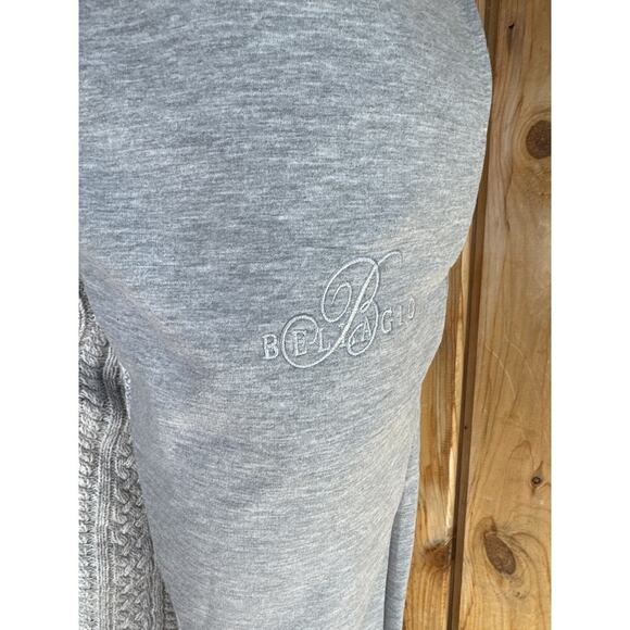 NWT BELLAGIO Las Vegas Joggers | Women’s Small | Knit Combo | Heather Grey - Picture 3 of 12